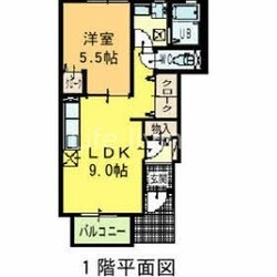 サンシャインコート今岡の物件間取画像